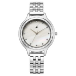 Fastrack Stunners X Special Edition Silver Women's Watch 68046SM02