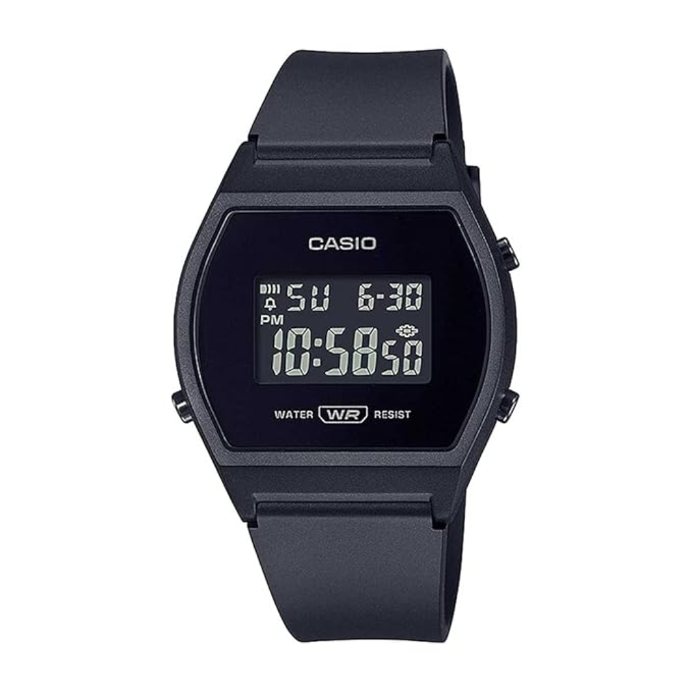 Casio Vintage Black Unisex Watch D215 LW-204-1BDF