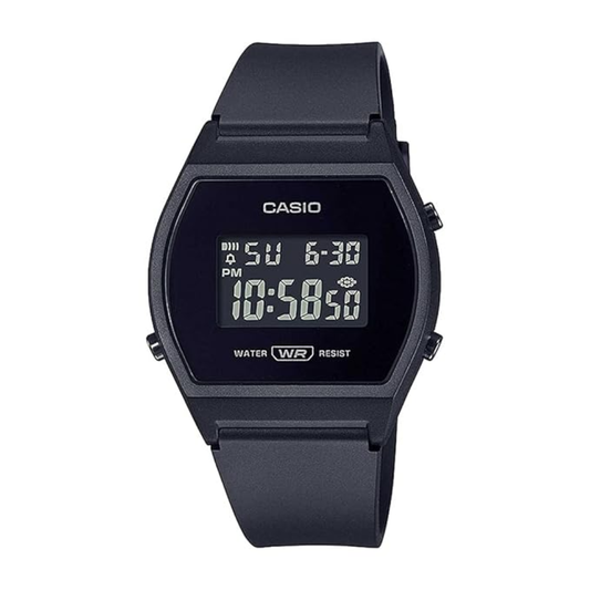 Casio Vintage Black Unisex Watch D215 LW-204-1BDF