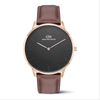 Daniel Wellington Round Black Dial Men's Watch DW0DG2001