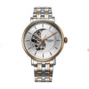 Titan Yin Yang Skeletal Automatic Analog White Dial Silver and Rose Gold Men's Watch 90222KM01