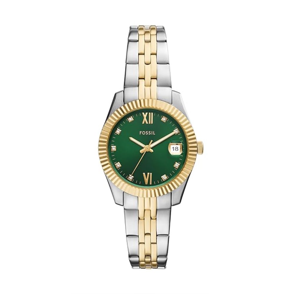 Fossil Scarlette Green Dial Women's Watch ES5388