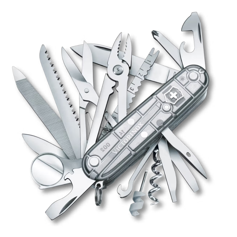 Victorinox Swiss Champ Grey Unisex Multi Utility Tool 1.6794.T7