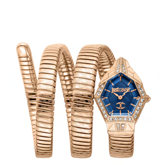 Just Cavalli Mesmerizing Blue Dial Women's Watch JC1L304M0045