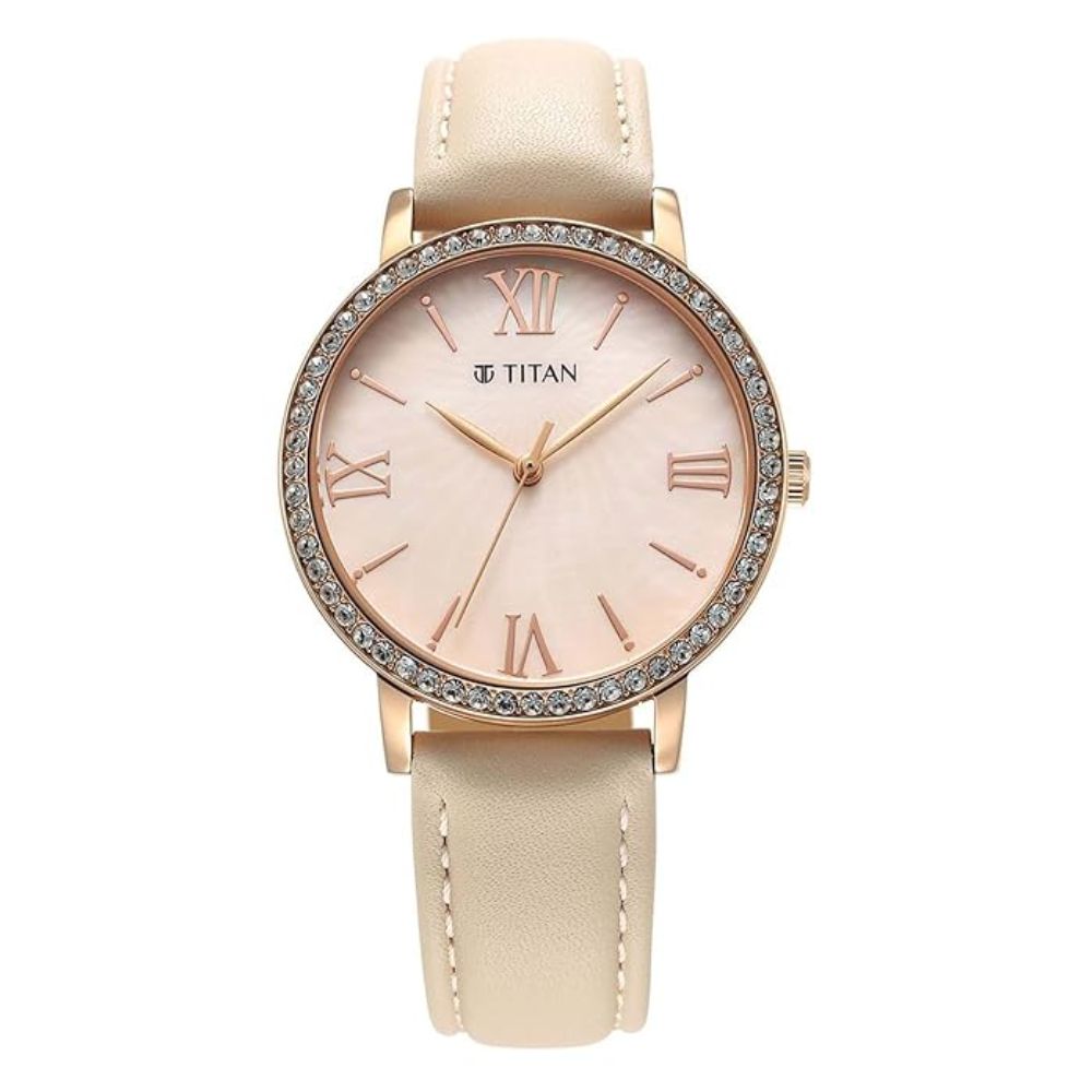 Titan Style Up Pink Women's Watch 95236WL01