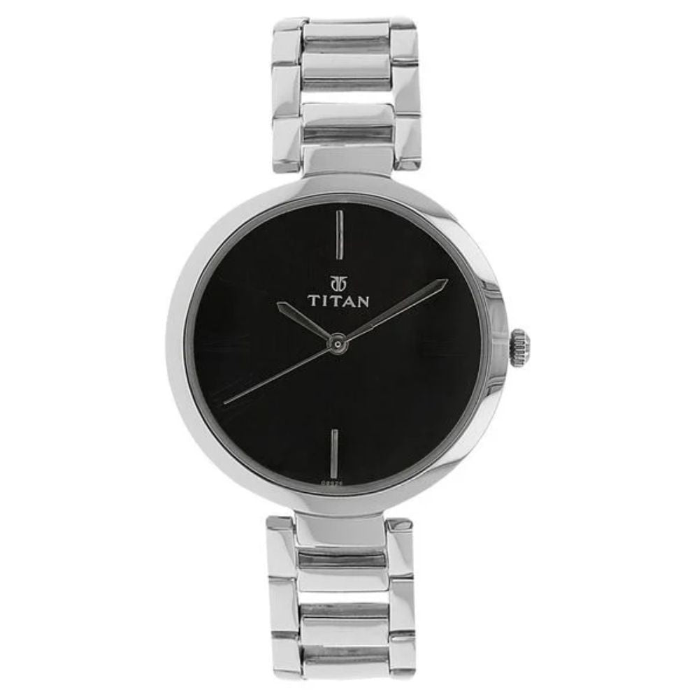 Titan Raga Black Dial Women's Watch 2480SM02