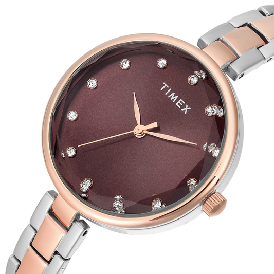 Timex Trendline Red Dial Women's Watch TWEL21702