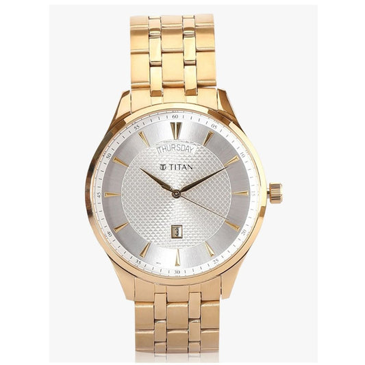 Titan Regalia Opulent Gold Men's Watch NT90127YM01