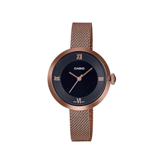 Casio Enticer Black Dial Women Watch A1853 LTP-E154MR-1ADF