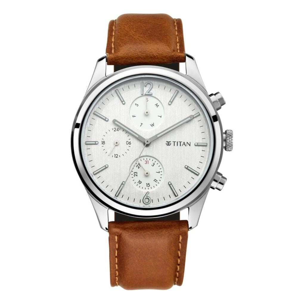 Titan Metropolitan Charm Black Men's Watch 1805SL04
