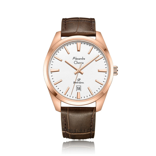 Alexandre Christie Classic Brown Men's Watch 1035MDLRGSL