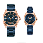 Alexandre Christie Classic Blue Couple's Quartz Watch 8688MDLDURBU