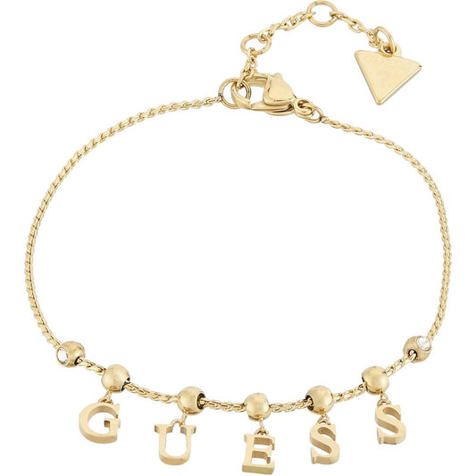 GUESS Steel Gold-plated Bracelet Women's Jewellery UBB04224YGL