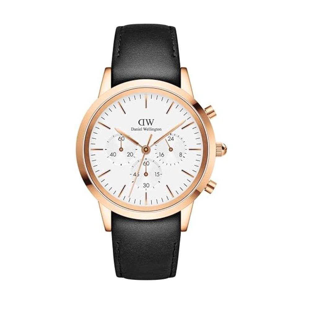 Daniel Wellington Iconic Analog White Black Men's Watch DW00100646K