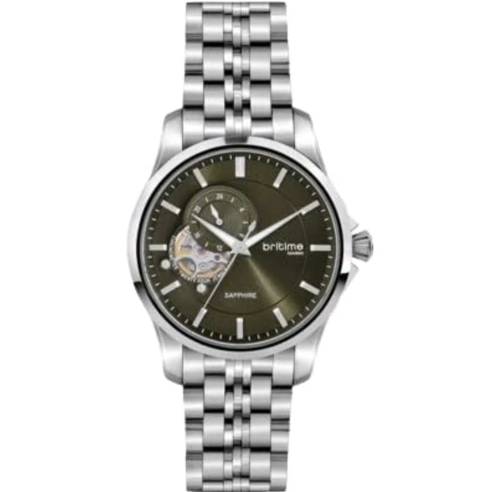 Britime Automatic Green Men's Watch 166-M11801