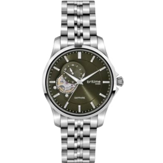Britime Automatic Green Men's Watch 166-M11801
