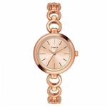 Timex Classics Rose Gold Women's Analogue Watch TWEL11434