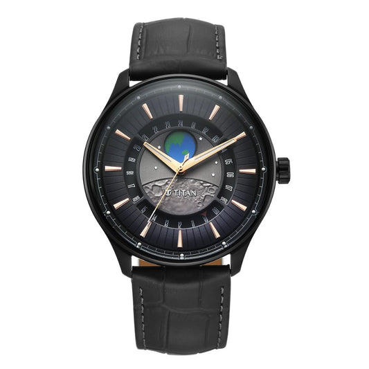 Titan Stellar Gray Men's Watch 1890NL01