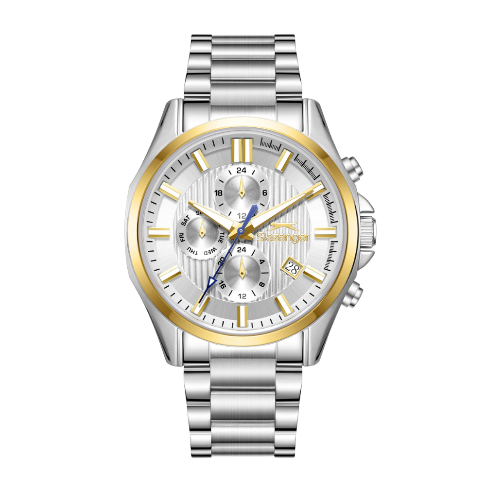 Slazenger Round Silver Dial Men's Multifunction Watch SL.09.2632.2.230