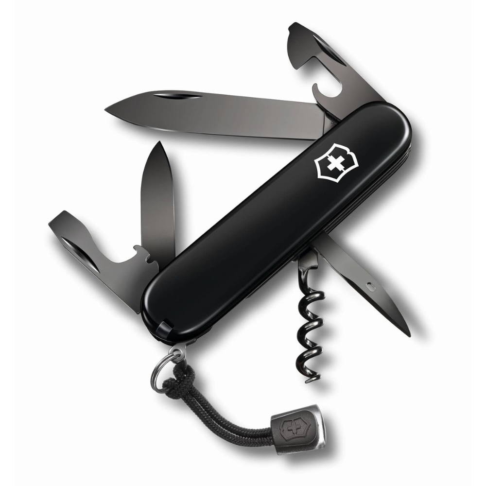 Victorinox Spartan Onyx Black Unisex Swiss Army Knife 1.3603.31P