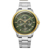 Titan Classique Four Eye Green Dial Men's Watch 90217BM02