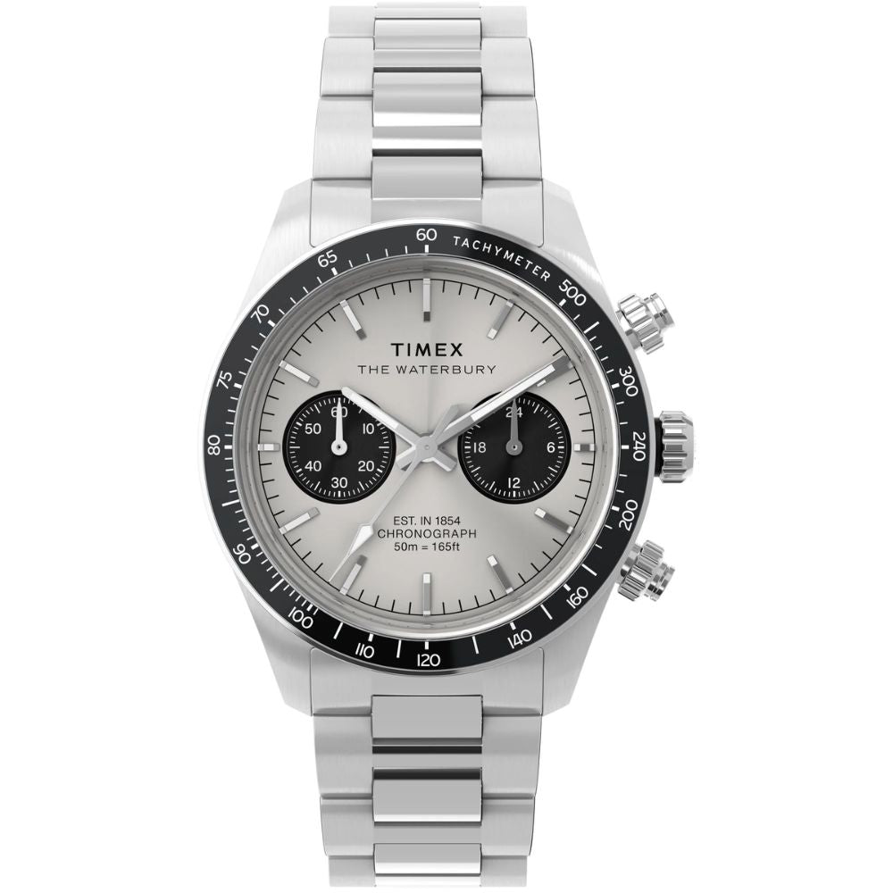 TIMEX Waterbury Silver-Tone Men's Watch TW2Y19200UJ