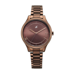 Fastrack Stunners Brown Dial Women's Watch 6296QM01