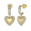 GUESS Beloved Gold-Plated Women's Earrings UBE05021YG