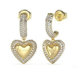 GUESS Beloved Gold-Plated Women's Earrings UBE05021YG