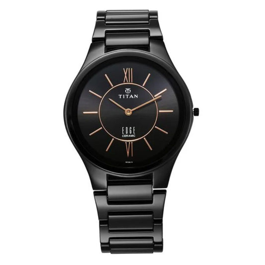 Titan Edge Black Men's Watch 1696NC01