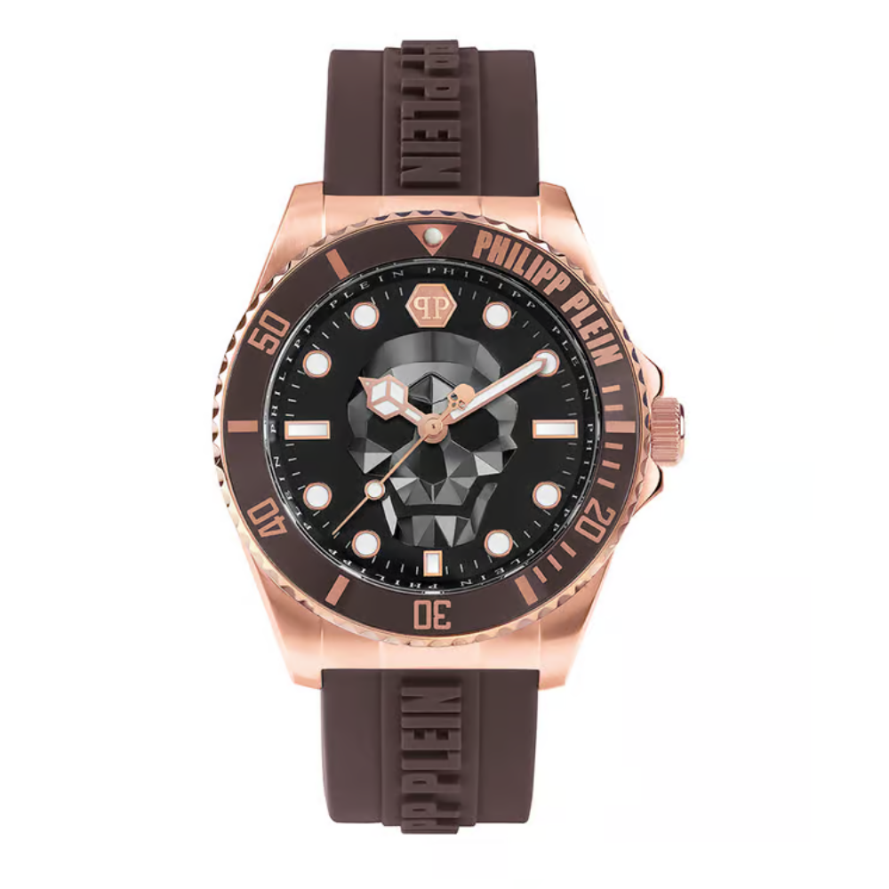 PHILIPP PLEIN Skull Diver Black Men's Watch PWOAA0322