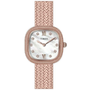 Timex White Dial Women's Analog Mesh Strap Watch TWEL28602