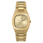 Timex Square Champagne Dial Analog Women's Watch - TW6A00900IK