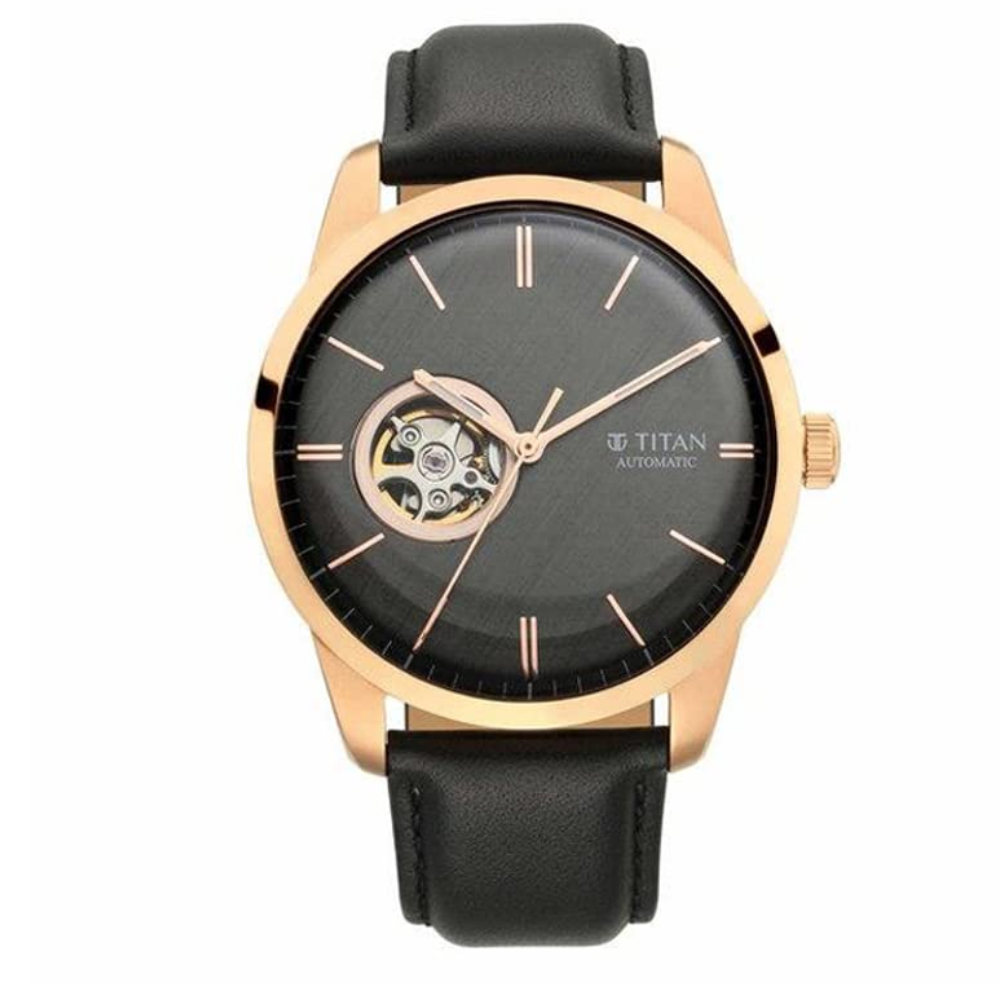 Titan Analog Black Dial Men's Watch 90126WL03