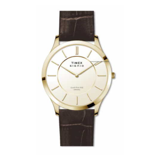 Timex Signio Cream Dial Men's Watch TWEG37100