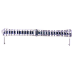 Casio Silver Metal Strap Men's Watch for A1000D-7 | 10595503
