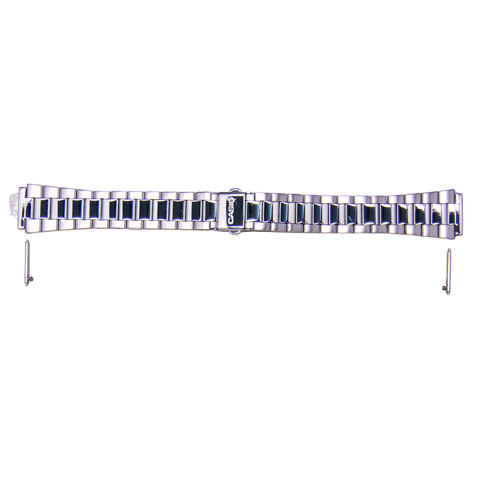 Casio Silver Metal Strap Men's Watch for A1000D-7 | 10595503