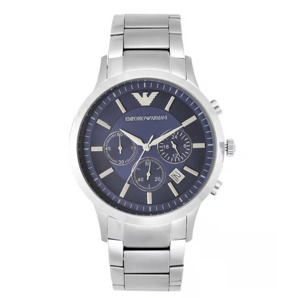 Emporio Armani Renato Blue Dial Men's Chronograph Watch AR2448