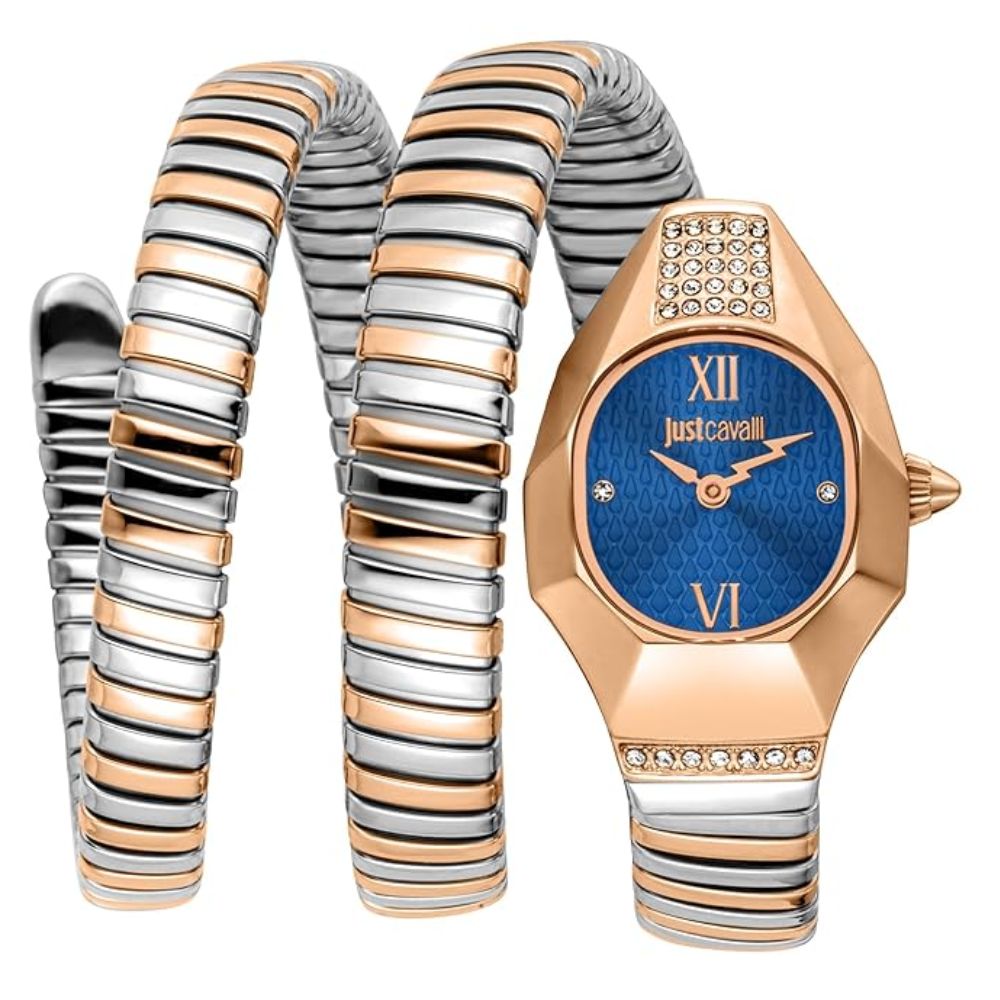 Just Cavalli Lunara Blue DIal Women's Watch JC1L397M0085