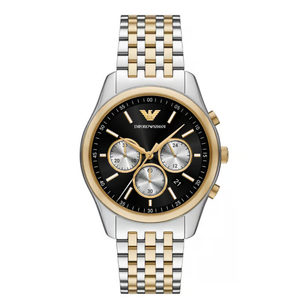 Emporio Armani Black Dial Men's Chronograph Watch AR11713