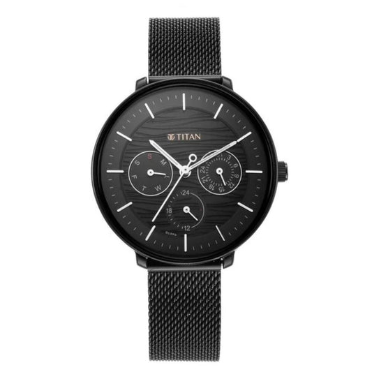 Titan Svelte Black Women's Watch 2651NM02