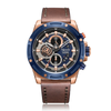 Alexandre Christie Chronograph Brown Men's Watch 6506MCLURBU