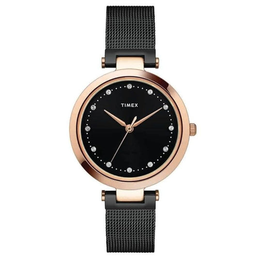 Timex Trendline Black Dial Women's Watch TWEL11826