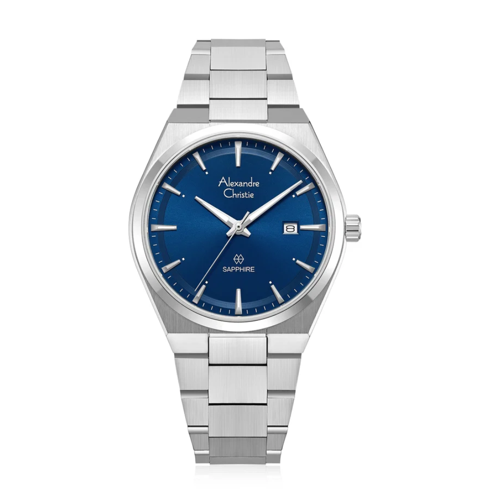 Alexandre Christie Classic Blue Men's Watch 8697MDBSSBU
