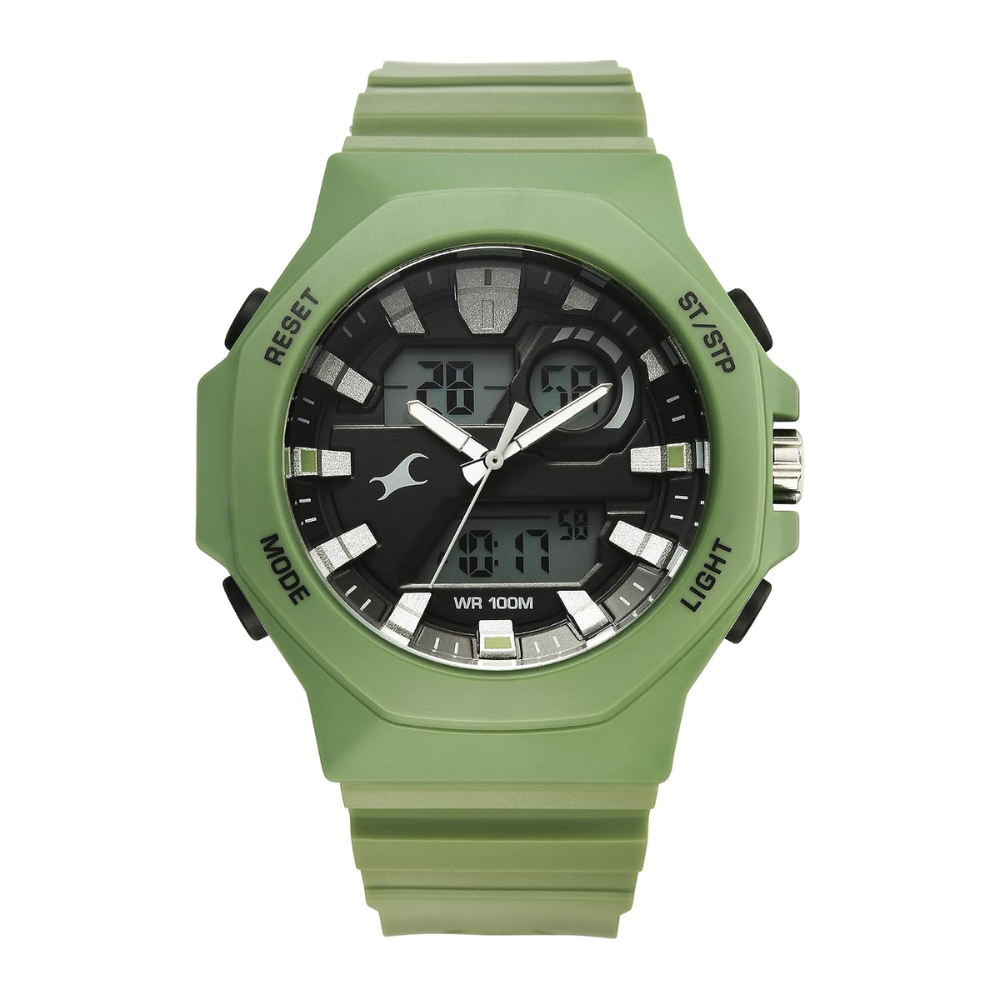 Fastrack Streetstyle 4 Green Men's Watch 38171PP03