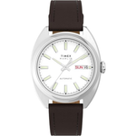 TIMEX Marlin Silver-Tone Dial Men Stainless Steel Mechanical Automatic Watch - TW2Y65200IK
