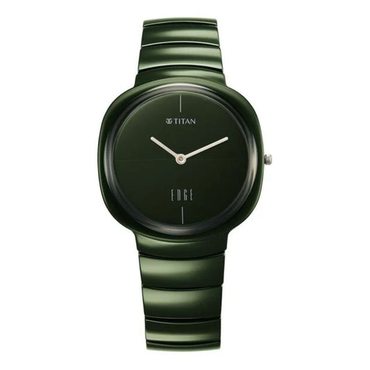Titan Squircle Camo Green Unisex Watch 1841QC05