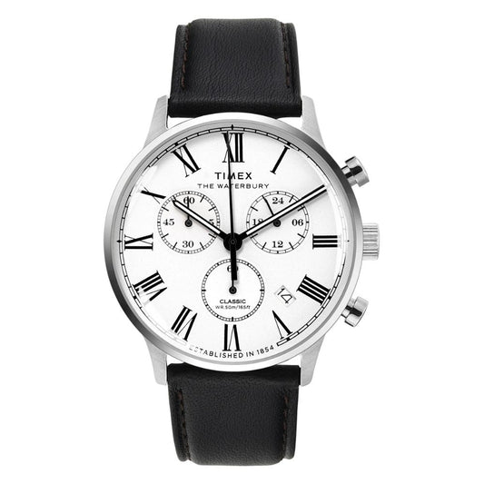 TIMEX Waterbury White Dial Men Watch TWEG26600