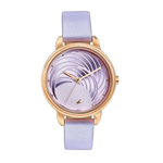 Fastrack Stunners Lavender Dial Girls Watch 6282WL02