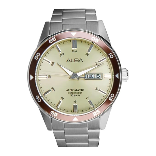 ALBA Cream Dial Unisex Watch AL4597X1